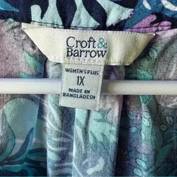 Croft & Barrow Tank top Blouse - Picture 3 of 5